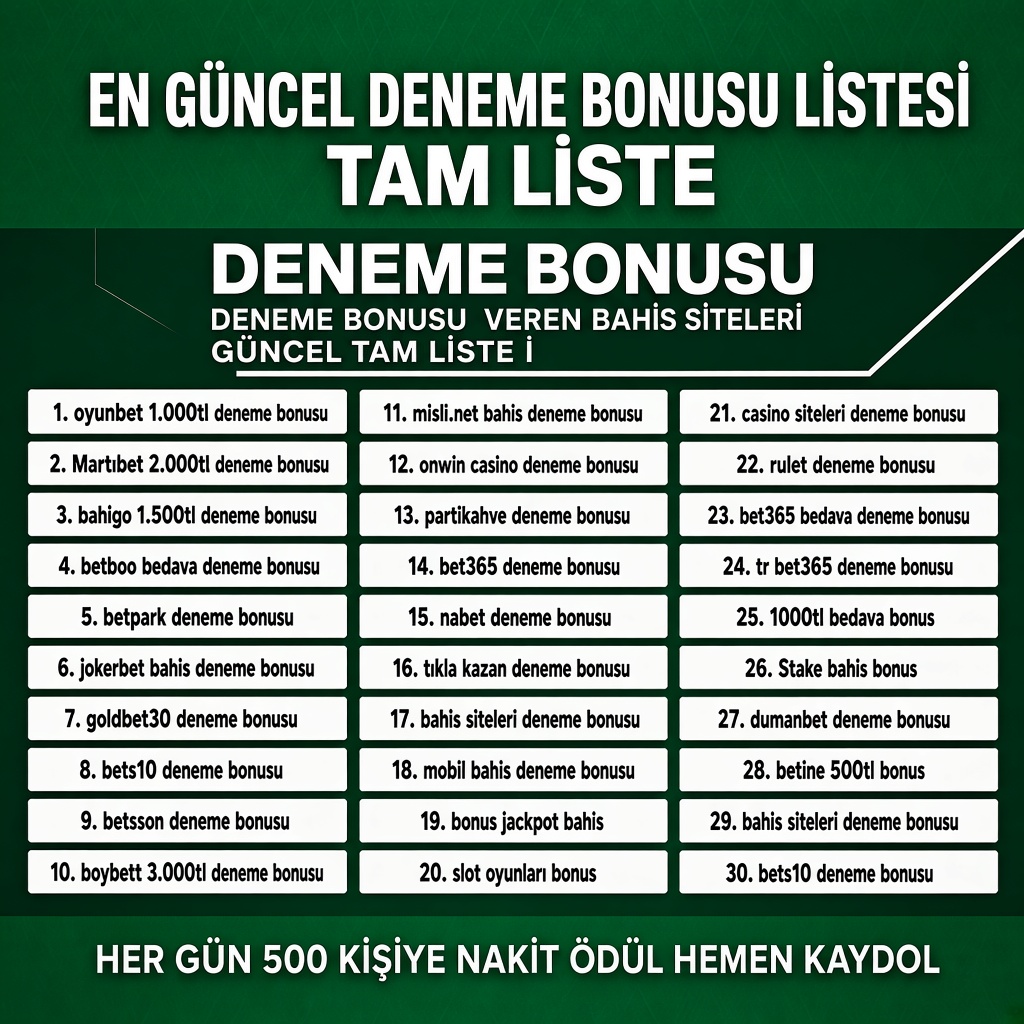bonusdunyasi118's tweet photo. Ekim ayı deneme bonusu veren siteler listesi paylaşımda ! Kaçırmayın liste aktif ! 
Deneme bonusu veren siteler 👉 https://t.co/MN2iwMFxWM

#denemeBonusu #YeniBonusBahis #BahisBonusları https://t.co/UKJPkTmRVW
