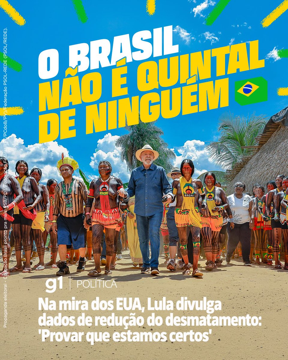 LulaOficial's tweet photo. Muito já foi feito pelo Brasil, mas sei que podemos fazer muito mais. 

Um Brasil com ainda mais emprego, educação, saúde, oportunidades e dignidade. 

Um Brasil forte, soberano e preparado para chegar ainda mais longe.

Neste domingo, vote por um Brasil que está pronto para mais. 

Vote 13. 🇧🇷❤️