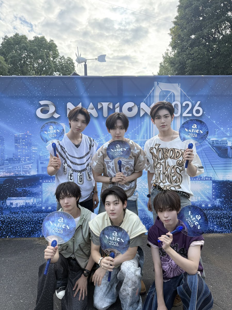 JYPE_JAPAN's tweet photo. KickFlipが #anation2026 に出演させていただきました！

今日は一緒に楽しんでいただきありがとうございました😆
また皆さんとお会いできる日を楽しみにしています💕
10/6(火)18時に発売されるKickFlipの5枚目のミニアルバム "KICK OFF THE WALL Pt. 1"も楽しみにしていてください😘💫

@kickflip_jype
#KickFlip #킥플립