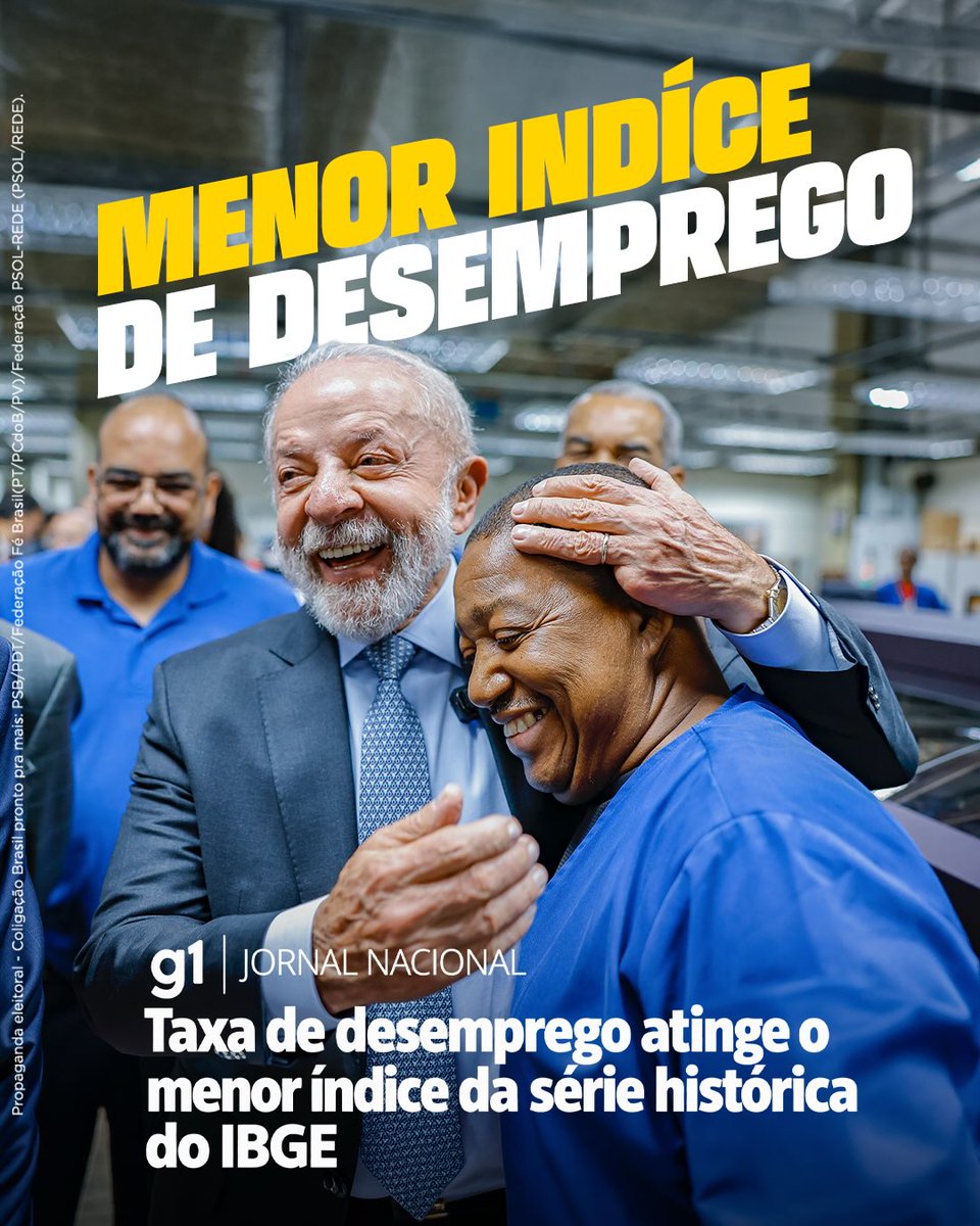 LulaOficial's tweet photo. Muito já foi feito pelo Brasil, mas sei que podemos fazer muito mais. 

Um Brasil com ainda mais emprego, educação, saúde, oportunidades e dignidade. 

Um Brasil forte, soberano e preparado para chegar ainda mais longe.

Neste domingo, vote por um Brasil que está pronto para mais. 

Vote 13. 🇧🇷❤️
