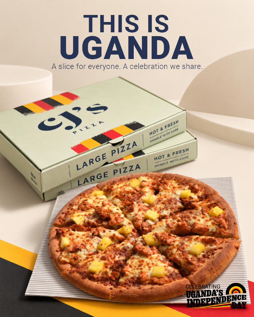 CJs__256's tweet photo. Different favourites. The same joy of coming together. 🇺🇬❤️
This is Uganda, in the everyday moments we share.
This Independence season, your CJ’s favourites are wearing our colours. Gather your people, order something everyone loves, and make another memory together. 🍕🍔🥤

#CJs #ThisIsUganda #CJsUganda #Independence #fyp