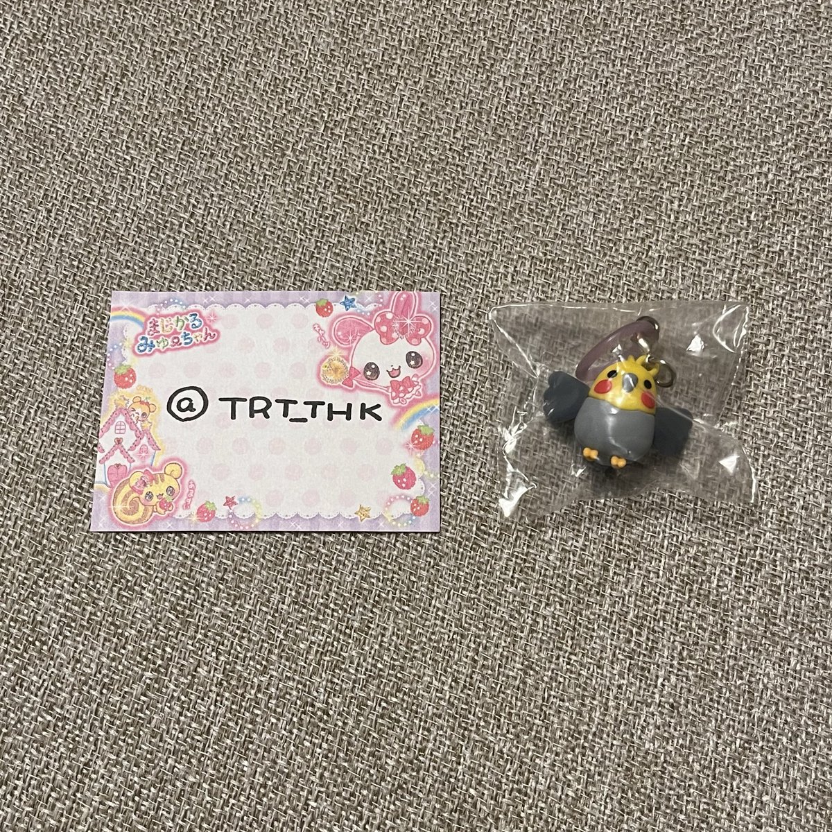 TRT_THK's tweet photo. 【交換】羽ばたきインコ めじるしチャーム

【譲】オカメインコ(グレー)

【求】オカメインコ

郵送希望です。
お気軽にお声掛けください🙇🏻 https://t.co/JuzdkJQdie