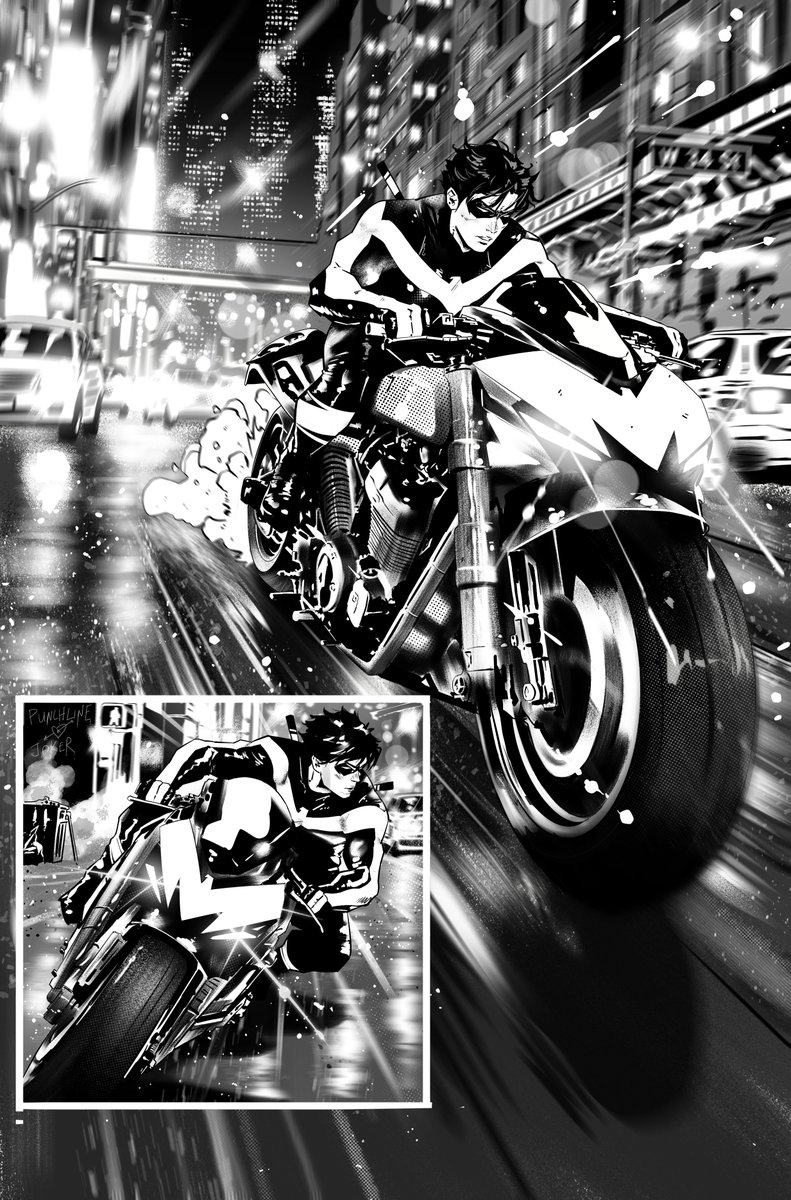 sanlidere's tweet photo. Fifth page of my short, Batman story 🦇 #Batman #comicbook #comicbookart #comicbookartist #dccomics #nightwing https://t.co/TNhXTTUa3A