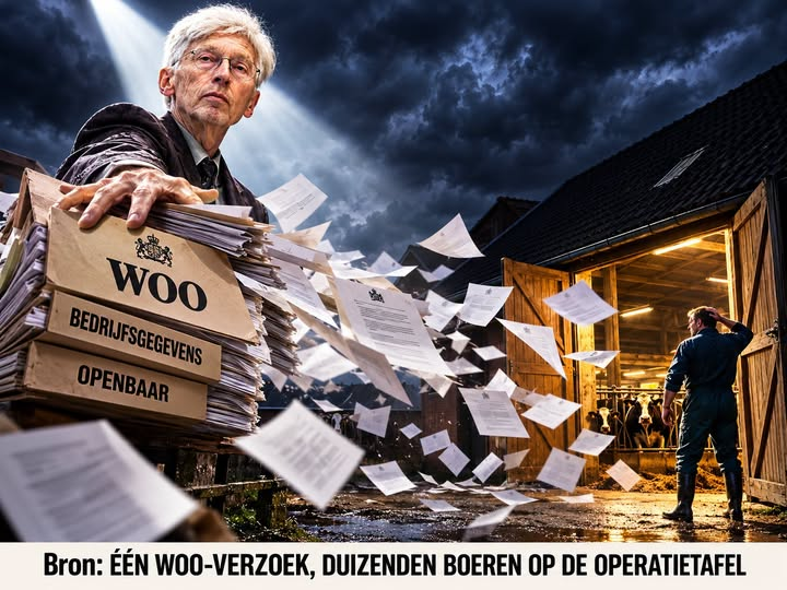 WimdenOudsten's tweet photo. **𝐄́𝐄́𝐍 𝐖𝐎𝐎-𝐕𝐄𝐑𝐙𝐎𝐄𝐊, 𝐃𝐔𝐈𝐙𝐄𝐍𝐃𝐄𝐍 𝐁𝐎𝐄𝐑𝐄𝐍 𝐎𝐏 𝐃𝐄 𝐎𝐏𝐄𝐑𝐀𝐓𝐈𝐄𝐓𝐀𝐅𝐄𝐋**
Hoe kan één organisatie via één verzoek bedrijfsgegevens van een complete sector boven tafel krijgen? Dat is de vraag die nu boven de landbouw hangt.
MOB vroeg gegevens op uit de gecombineerde opgaven van Nederlandse boeren, waaronder aantallen dieren, huisvesting, stalgegevens en locaties. De minister besloot tot openbaarmaking. Vier landbouworganisaties probeerden dat voorlopig tegen te houden, maar de rechtbank Midden-Nederland wees hun verzoek af. Volgens de rechter gelden gegevens over dieren en huisvesting als emissie-informatie die openbaar moet worden; voor andere milieugegevens mocht de minister het belang van openbaarheid zwaarder laten wegen.
[Rechtspraak] https://t.co/dVkIof9SPg...
Daarmee ligt het echte probleem bloot.
Niet één rechter “maakt de landbouw kapot”. Het systeem maakt het mogelijk dat enorme hoeveelheden bedrijfsinformatie door één Woo-verzoek beschikbaar komen, waarna die gegevens kunnen worden gebruikt voor nieuwe procedures, handhavingsverzoeken en juridische aanvallen. Dat risico brachten de landbouworganisaties zelf naar voren.
𝐁𝐨𝐞𝐫𝐞𝐧 𝐥𝐞𝐯𝐞𝐫𝐞𝐧 𝐯𝐞𝐫𝐩𝐥𝐢𝐜𝐡𝐭 𝐠𝐞𝐠𝐞𝐯𝐞𝐧𝐬 𝐚𝐚𝐧 𝐝𝐞 𝐨𝐯𝐞𝐫𝐡𝐞𝐢𝐝. 𝐕𝐞𝐫𝐯𝐨𝐥𝐠𝐞𝐧𝐬 𝐤𝐚𝐧 𝐝𝐢𝐞𝐳𝐞𝐥𝐟𝐝𝐞 𝐨𝐯𝐞𝐫𝐡𝐞𝐢𝐝 𝐛𝐞𝐬𝐥𝐮𝐢𝐭𝐞𝐧 𝐝𝐚𝐭 𝐚𝐧𝐝𝐞𝐫𝐞𝐧 𝐞𝐫𝐦𝐞𝐞 𝐚𝐚𝐧 𝐝𝐞 𝐬𝐥𝐚𝐠 𝐦𝐨𝐠𝐞𝐧.
𝐃𝐚𝐭 𝐢𝐬 𝐣𝐮𝐫𝐢𝐝𝐢𝐬𝐜𝐡 𝐦𝐢𝐬𝐬𝐜𝐡𝐢𝐞𝐧 𝐯𝐞𝐫𝐤𝐥𝐚𝐚𝐫𝐛𝐚𝐚𝐫. 𝐌𝐚𝐚𝐫 𝐛𝐞𝐬𝐭𝐮𝐮𝐫𝐥𝐢𝐣𝐤 𝐢𝐬 𝐡𝐞𝐭 𝐞𝐱𝐩𝐥𝐨𝐬𝐢𝐞𝐟.
𝐖𝐢𝐞 𝐨𝐧𝐝𝐞𝐫𝐧𝐞𝐦𝐞𝐫𝐬 𝐯𝐞𝐫𝐩𝐥𝐢𝐜𝐡𝐭 𝐡𝐮𝐧 𝐜𝐨𝐦𝐩𝐥𝐞𝐭𝐞 𝐛𝐞𝐝𝐫𝐢𝐣𝐟𝐬𝐯𝐨𝐞𝐫𝐢𝐧𝐠 𝐛𝐥𝐨𝐨𝐭 𝐭𝐞 𝐥𝐞𝐠𝐠𝐞𝐧, 𝐦𝐨𝐞𝐭 𝐡𝐮𝐧 𝐫𝐞𝐜𝐡𝐭𝐬𝐳𝐞𝐤𝐞𝐫𝐡𝐞𝐢𝐝 𝐦𝐢𝐧𝐬𝐭𝐞𝐧𝐬 𝐞𝐯𝐞𝐧 𝐬𝐞𝐫𝐢𝐞𝐮𝐬 𝐛𝐞𝐬𝐜𝐡𝐞𝐫𝐦𝐞𝐧 𝐚𝐥𝐬 𝐡𝐞𝐭 𝐫𝐞𝐜𝐡𝐭 𝐨𝐩 𝐨𝐩𝐞𝐧𝐛𝐚𝐚𝐫𝐡𝐞𝐢𝐝.
Het word tijd dat Vollenbroek en zijn companen staande gehouden worden.
Bron: https://t.co/fVMlpIkjAz...