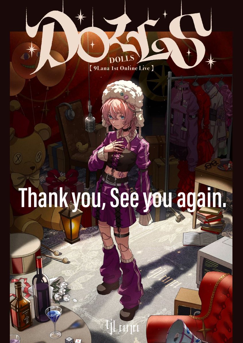 9Lana2's tweet photo. ━━━━━━━━━━━━━━━━━

　　　9Lana 1st Online Live 
                       『 DOLLS 』

　 本当に...ありがとうございました..！

              《 #9Lana_DOLLS 》

※感想などﾀｸﾞにてお待ちしております;;
━━━━━━━━━━━━━━━━━ https://t.co/rkDni3dWZc