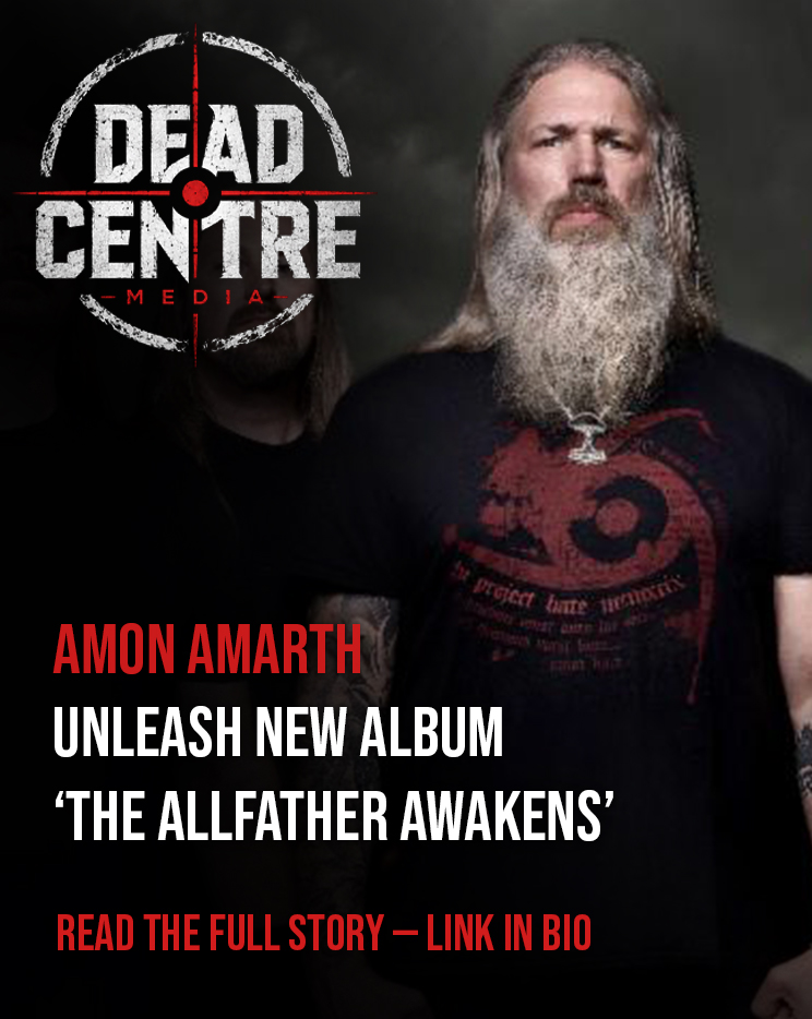 DeadCentreMedia's tweet photo. AMON AMARTH unleash new album ‘The Allfather Awakens’.

Next up, they hit the UK and Europe with ORBIT CULTURE and SOILWORK.
@AmonAmarthBand 
Read more 👇
https://t.co/9hf0YSgdMf
#AmonAmarth #DeadCentreMedia https://t.co/3gmCaiwxl1