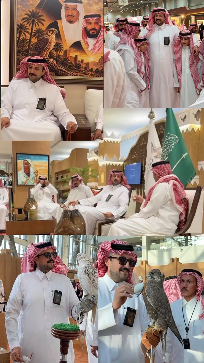 alsaud1ksa's tweet photo. صور من زيارة صاحب السمو الملكي الأمير 
ناصر بن نواف بن ناصر بن عبدالعزيز آل سعود 
#معرض_الصقور_والصيد_السعودي_الدولي_2026 https://t.co/YrPooXx8eE