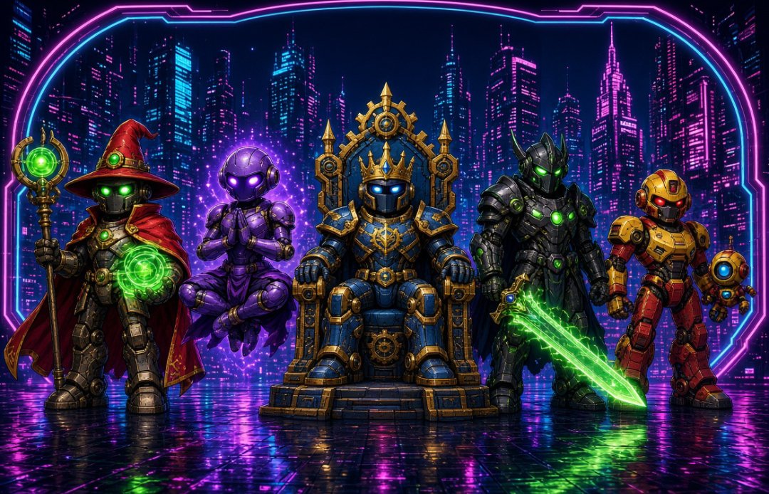 alomislam4454's tweet photo. Most NFT mints still sell the mint. CyberThrone is skipping that.
8,888 handcrafted robots. Not generated. 250+ traits, full-body designs, not sticker accessories. Free mint on @unvault, omnichain via LayerZero, so you pick the chain.
The part I keep coming back to is the license. Holders get limited commercial rights on the character: merch, comics, shorts, games. Brand name stays with the team. IP you can actually use, not just a PFP.
Built by CyberThrone Technology LTD, public company, not an anon team. Library, CyberCortex Discord bot, and a funded marketing pool from 2028 are in the whitepaper.
Two doors on @NucleusCodes:
Reputation top 250 = 3x GTD, 251–1000 = 1x
Contribution top 300 = 1x GTD
They do not stack. Highest tier wins.
Whitelist: https://t.co/v4uqeRO4I2
Paper: https://t.co/pSLPHzHurn
@0xCyberThrone @NucleusCodes
