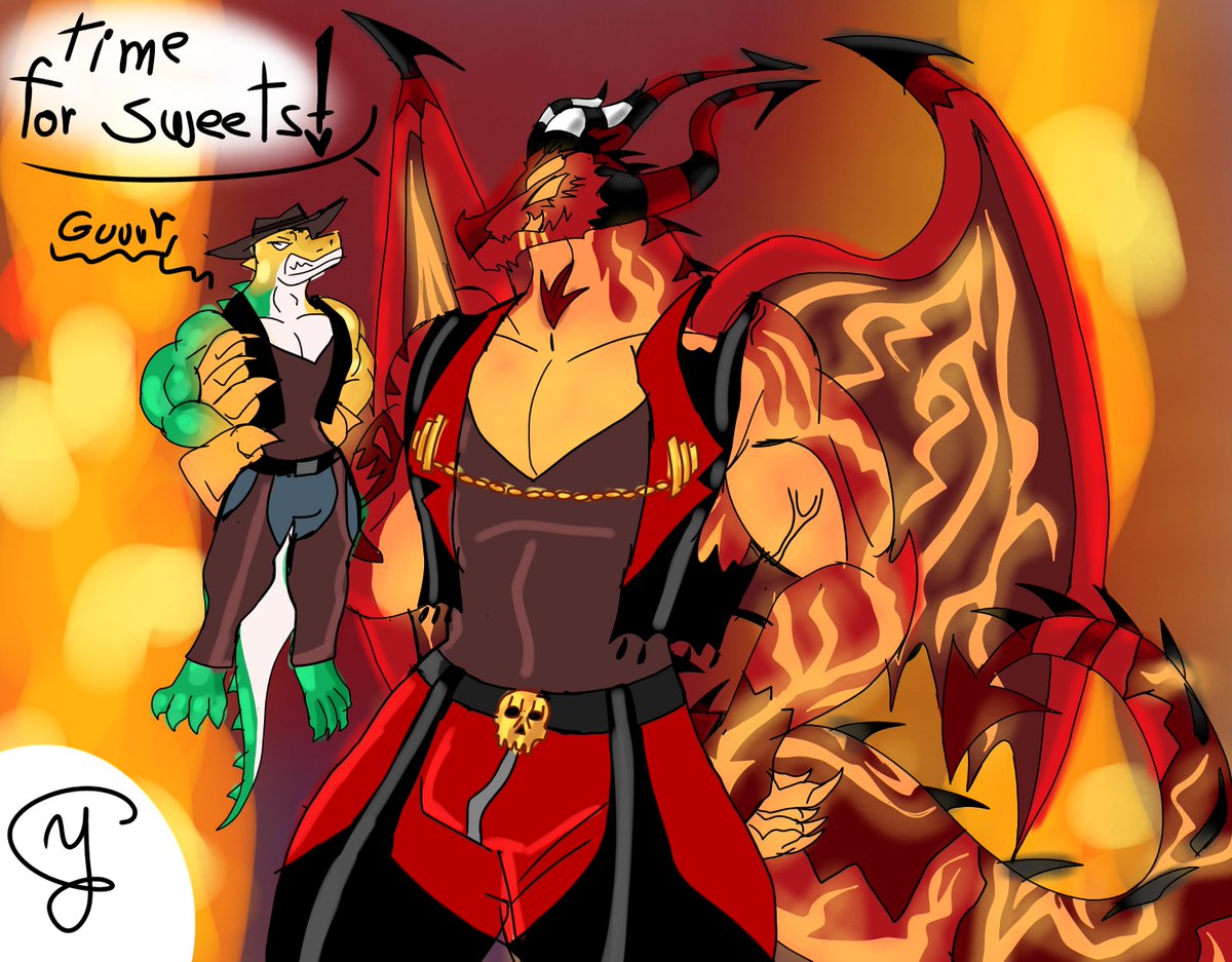 YahyaSobhi3077's tweet photo. Hade mixed feeling about posting this but here we go .
#satan #helluvabosssatan #helluvabossfanart
#gumigo #digitalcircus #digitalcirusfanart
#dragon #furrydragon https://t.co/Q1ZyJ6qFTw