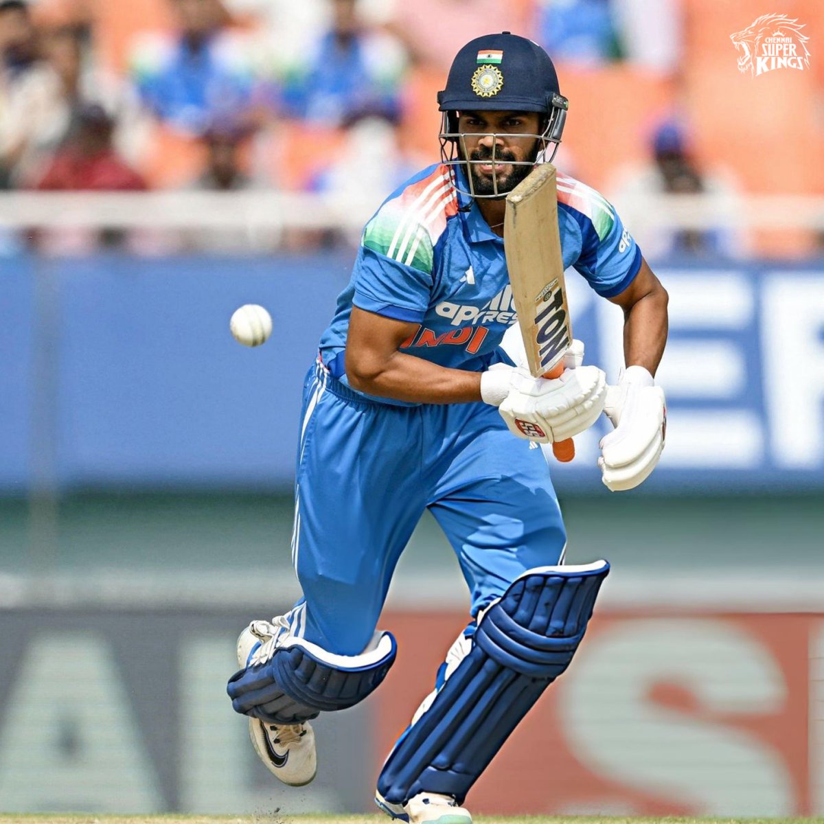 ChennaiIPL's tweet photo. Tough track!
4 - 2

50 &amp; anchoring the ship. 💪
Keep going, Rutu! 🌟

#WhistlePodu #INDvWI
📸: BCCI https://t.co/dto64u6NBq