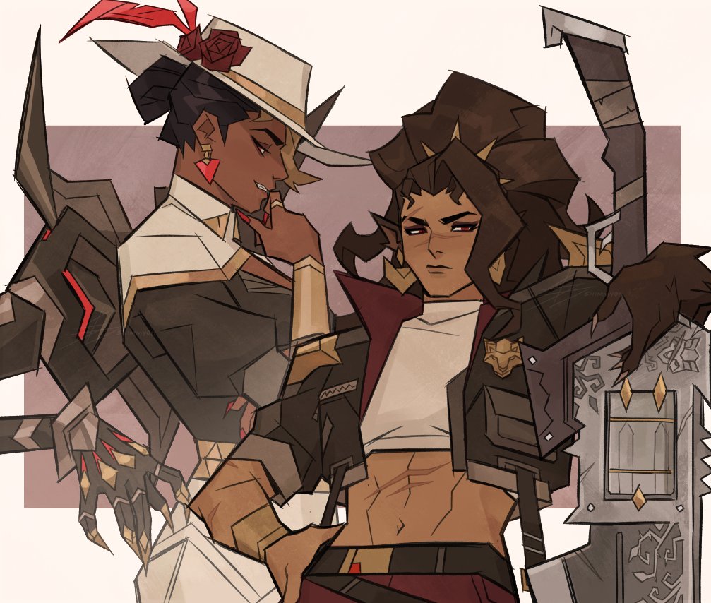ShimmyOh_'s tweet photo. they pull up on halloween wyd ⁉️#overwatch #dominetta https://t.co/snOtyHIkaS