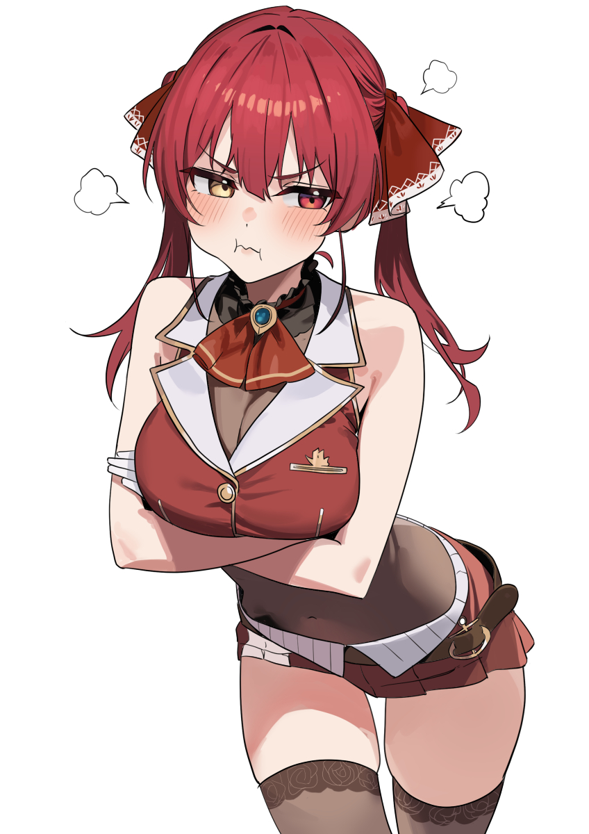 haro_jp_'s tweet photo. 一味が他の女の子を見ているの見て拗ねるマリン船長
「どーせ若い子の方がいいんでしょ！💢💢💢」
#マリンのお宝 https://t.co/5XaxQmfuND