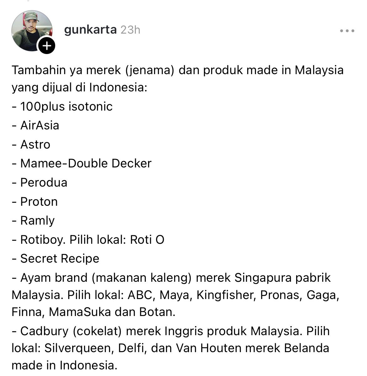 currycarmenh2h's tweet photo. @GusDikaOfficial ini guysss, silahkan yang mau boikottt https://t.co/XAdbd3aEmT