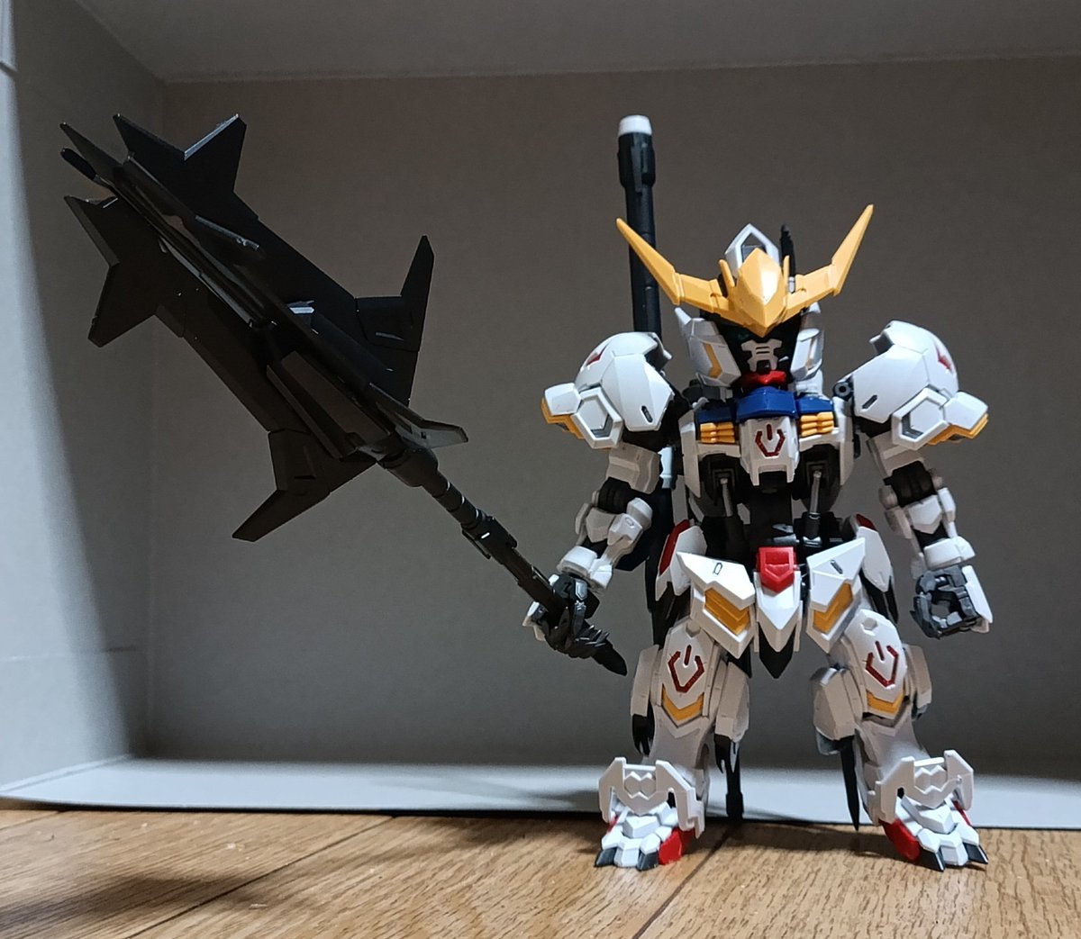 jinkotuman2's tweet photo. #ガンプラ
#素組
出来たー！サクサク組めたけど満足度高い https://t.co/wAPynk55Lk