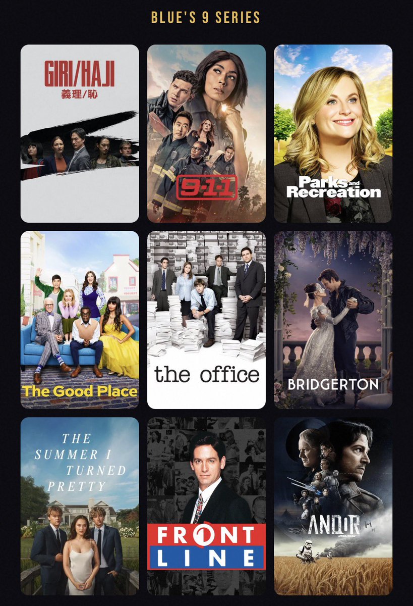 bluemetropolis's tweet photo. is it too basic to have this many sitcoms in the one list 🥴 https://t.co/llk8vOJbaI