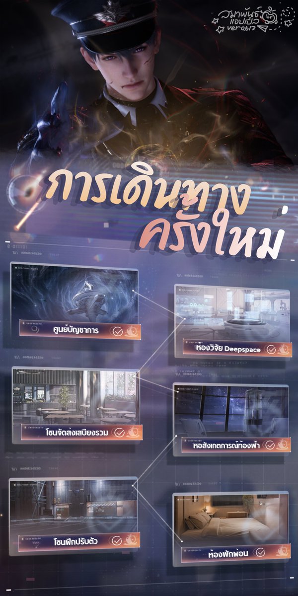 pipsqueakTH's tweet photo. [แปล] Voyage anew การเดินทางครั้งใหม่
🌌🍎เรื่องราวบทใหม่กำลังจะเริ่มขึ้น
มาร่วมติดตามว่า ณ ปลายทางของอุโมงค์ พวกเขาจะได้พบกับอะไร…

#Caleb #เคเลบ #loveanddeepspace
#สมาพันธ์แอปเปิ้ลver0613 #pipsqueakTH https://t.co/yDtb4xAW3x