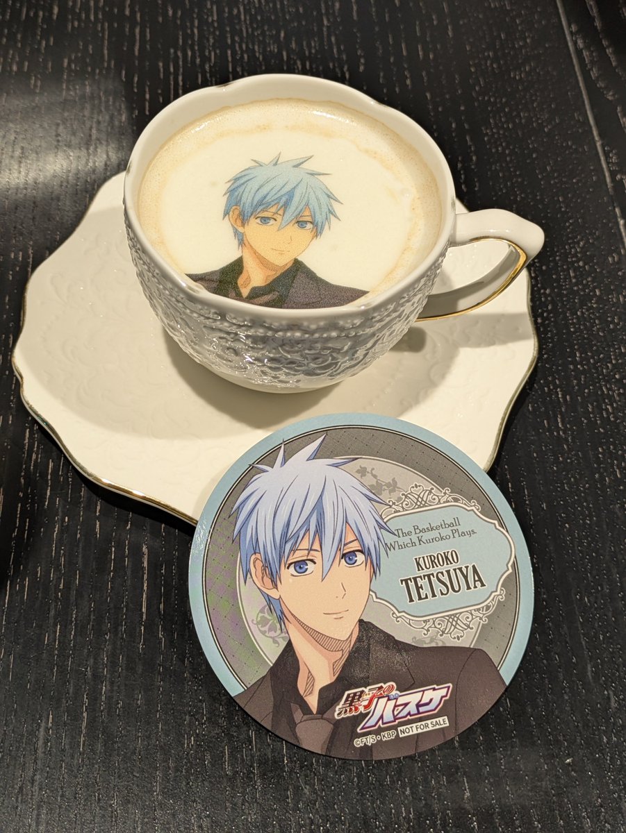 kyo3266's tweet photo. 中外カフェしてきた。
今日は黒子様の日でした。
ところで根武谷くんが来てくれるなら若松さんが来てくれても良いのでは！？ https://t.co/l4Xtzbko5k