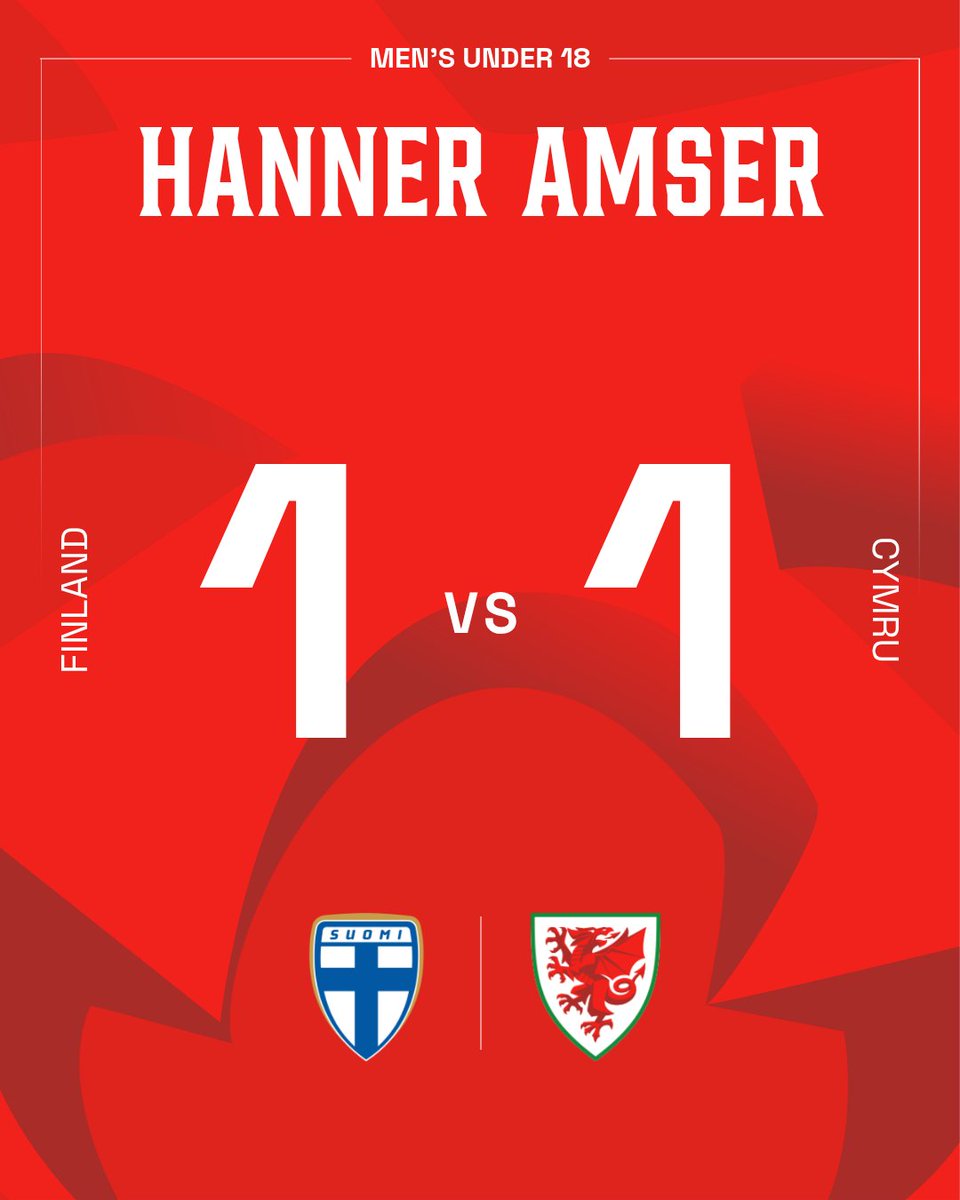 Cymru's tweet photo. ⏰ HT | 🇫🇮 1-1 🏴󠁧󠁢󠁷󠁬󠁳󠁿  

A goal for Leo Papirnyk just before half time pulls it back for Cymru after Rasmus Mendolin scored after 36 minutes.

📺 https://t.co/WDnBH7OalR https://t.co/DUGi6tuwes