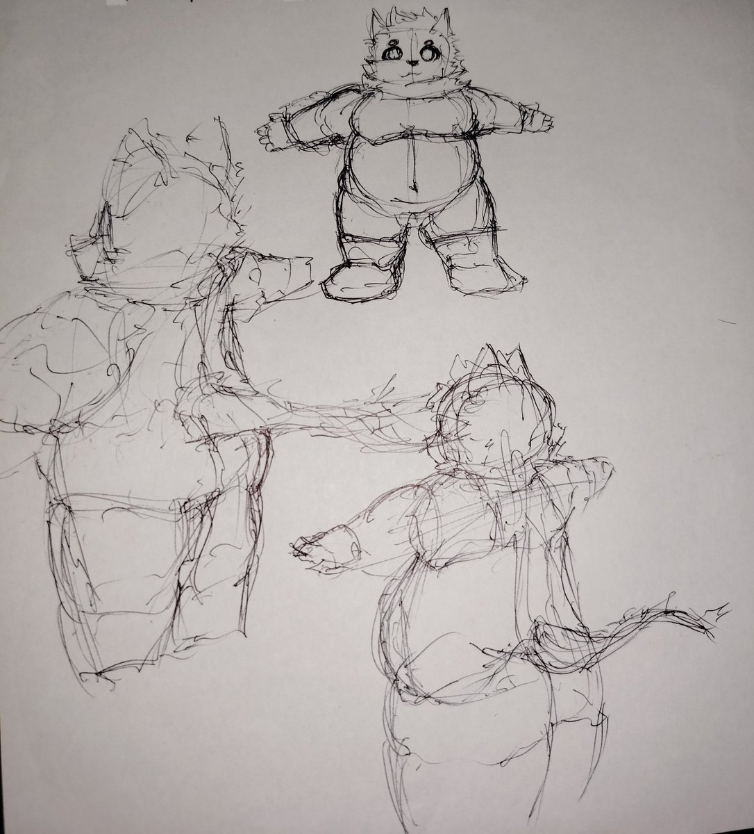 xuxu_sb's tweet photo. 要回兵营了
给你们看看
我刚刚画的 T-pose
嘻嘻 https://t.co/41wZYZdUUq