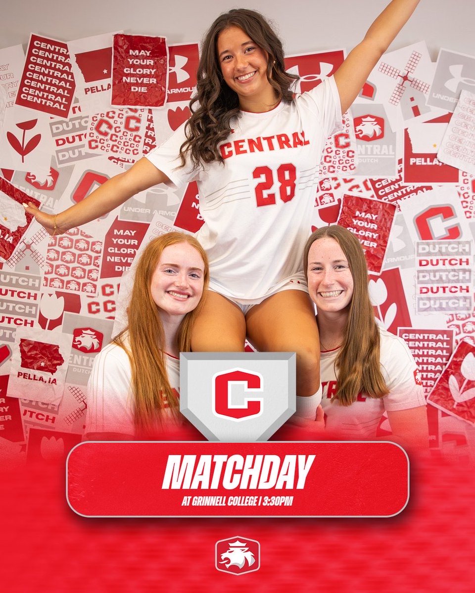 CentralWSoc's tweet photo. Matchday 9.
🆚: Grinnell College
⏰: 3:30pm CT
🗓️: Saturday, October 3rd
📍: Springer Field (Grinnell, IA)
🎥: https://t.co/bRUwAhSHu4

#GoDutch 🔴⚪️ https://t.co/edD6dAGhtS