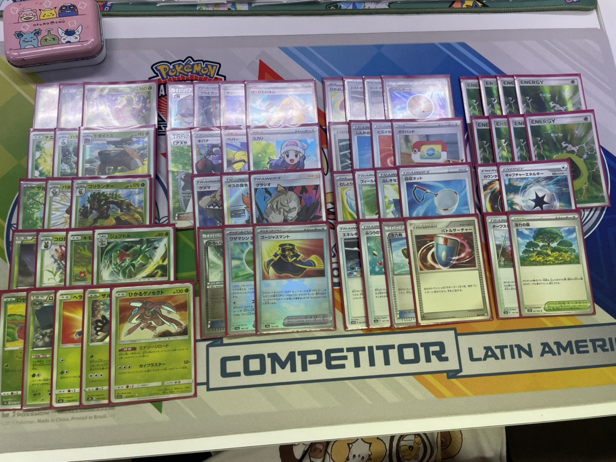 TorecacampEvent's tweet photo. 【トレキャンバトルGLC】
今回は24名にご参加いただきました！！

デッキ分布と全勝者3名のデッキリストをご紹介します！

👑【悪タイプ】コータさん
👑【草タイプ】ぺあぬさん
👑【無色タイプ】つばささん
おめでとうございます✨

これからもトレカキャンプではGLCの大会を開催していきますので続報をお待ちください！！

リプツリーには他の参加者のデッキリストも掲載させていただきます！

#トレキャンバトルGLC