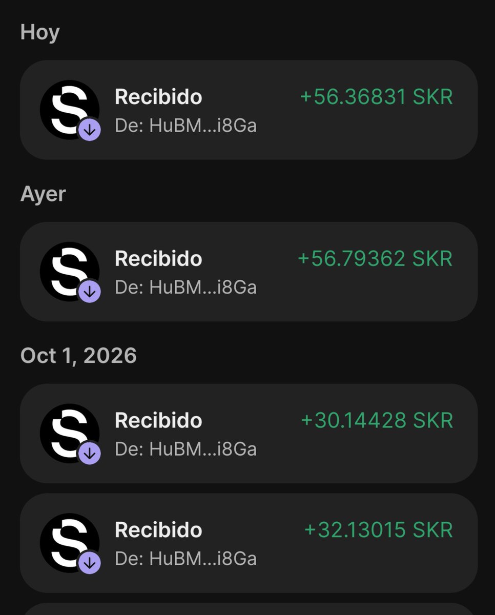 Emprendeonlinee's tweet photo. Another day, another $SKR drop. ☀️😼

Holding $SEECAT keeps adding $SKR to my Seeker while I keep building the same habits:

📱 Use Seeker
🔎 Explore dApps
☀️ Stack &amp; stake $SKR
🔁 Repeat

Who else has the cat paying them every day? 👀 https://t.co/TunTz18qOe