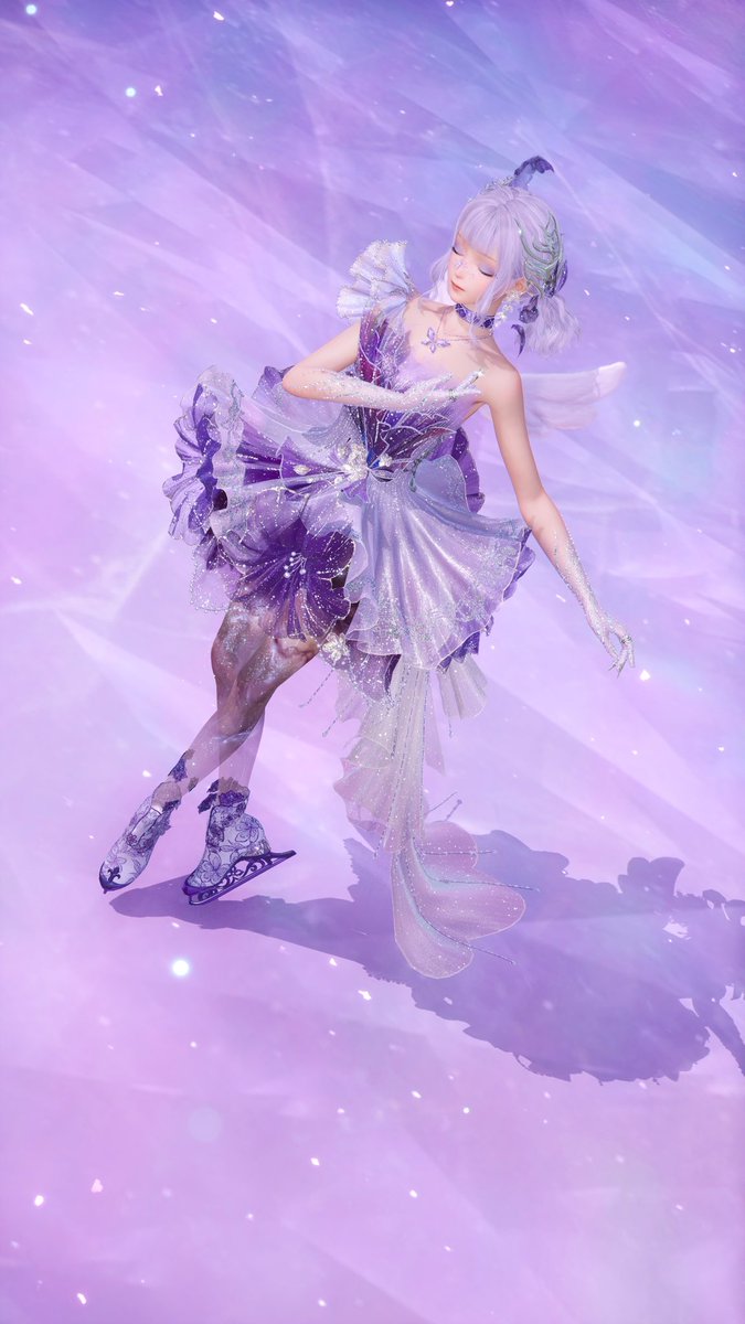 iamfatooma's tweet photo. 💜⛸️ 
~
#InfinityNikki #InfinityNikkitwt https://t.co/RFbyE9VfPf