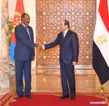 gere_habte23891's tweet photo. On the invitation of President Abdel Fattah el-Sisi,  President Isaias Afwerki has departed to Egypt for a working visit in the early morning hours today. https://t.co/1dci5va3uH