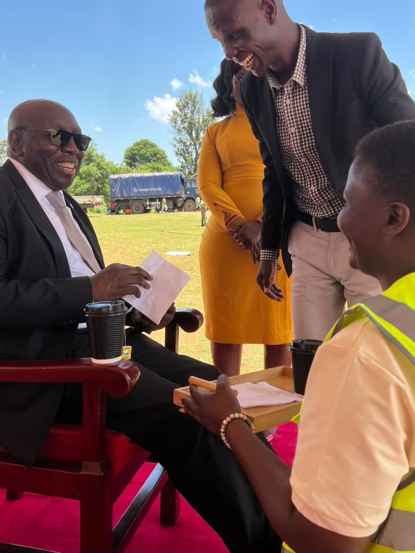 nondacoffee's tweet photo. At a thanksgiving for Hon. Dr. Monica Musenero Masanza, religious leaders led the prayers, the school grounds filled up, and the coffee kept pouring all afternoon. 
A thanksgiving is long. The cups made it feel like fellowship. https://t.co/fDxRYrVPMa