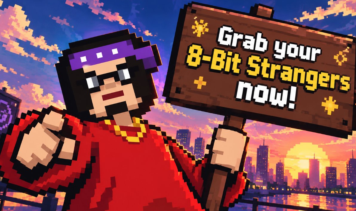 8BitStrangers's tweet photo. #FREEMINT IS NOW LIVE!

The Allowlist stage for 8-Bit Strangers is officially open. Don't sleep, claim your Strangers right now!

https://t.co/JNqzy5ESGz https://t.co/3UMPKBfhIA