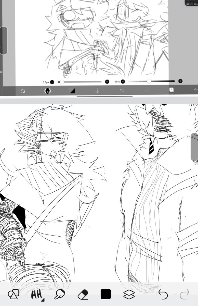 chnchny57521's tweet photo. danger AU Zipward. collaborative SHIP headcanon made with my friend, WIP sketch  ANDDD DNI   lolll
#FPE #fanart #WIP #fpefanart #DangerAU #HC #fundamentalpapereducation https://t.co/vVy4wTl9gb