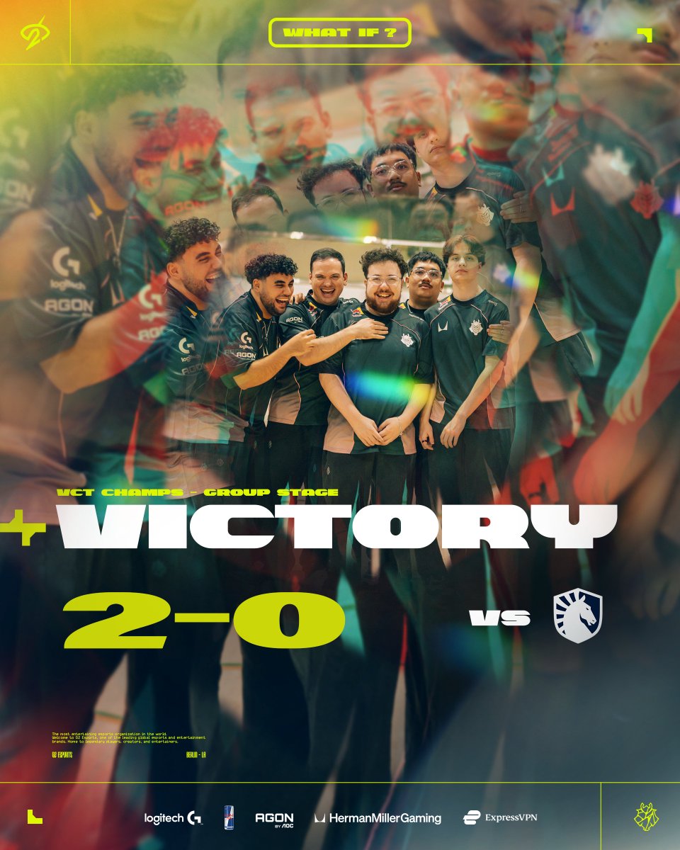 G2VALORANT's tweet photo. THE RUN OF A LIFETIME STARTS HERE

WE’RE IN PLAYOFFS 🔥 https://t.co/TTVZWeQhp3