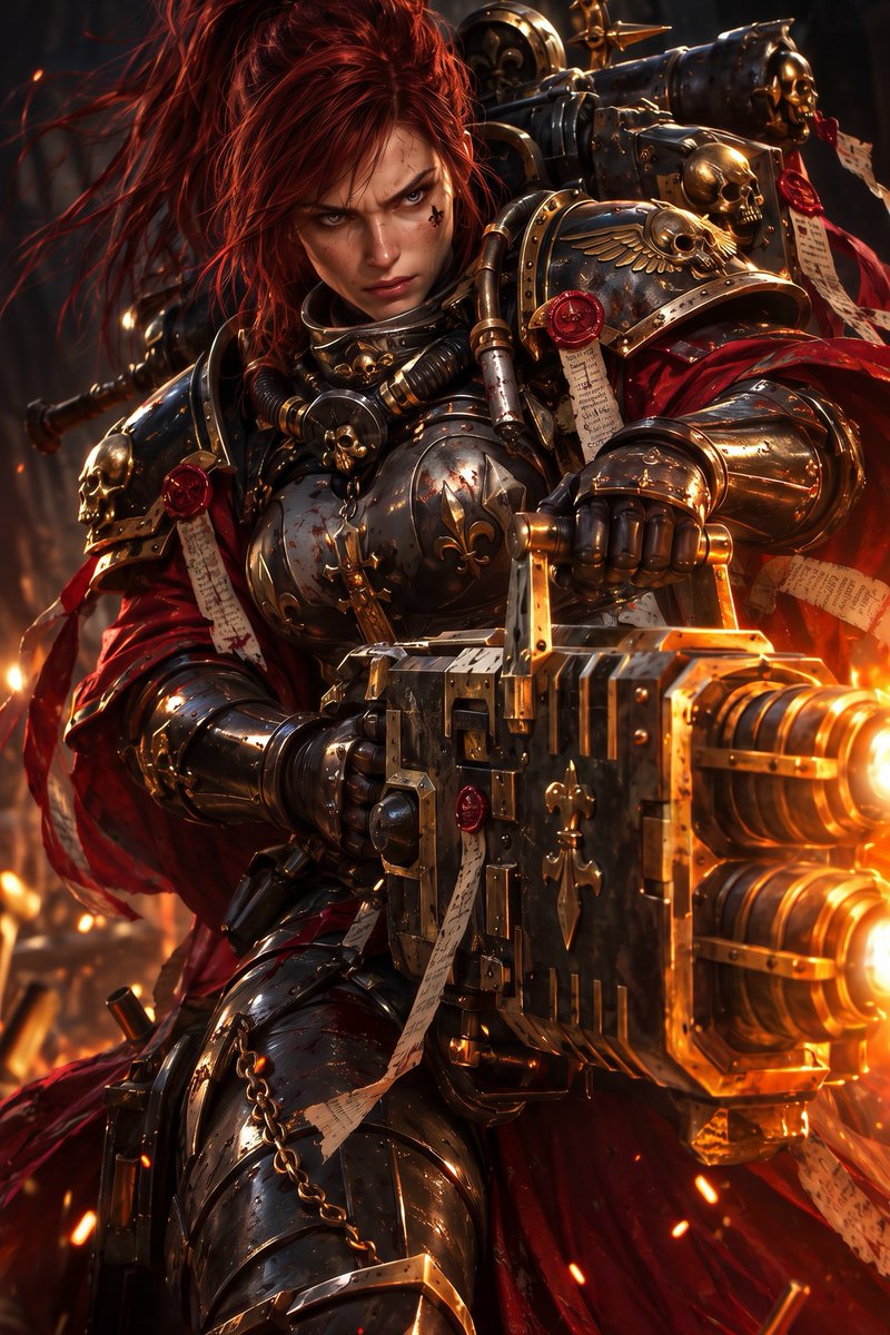 Troton3g's tweet photo. #AIart️️️️️️️️️️️️️️️️️️️️️️️️️️️️️️️️️️️️️️️️️️️️️️️️️️️ #WH40k #StarCraft
サラ・ケリガン \ アデプタ・ソロリタス
Sarah Kerrigan \ Adepta Sororitas https://t.co/w8XmRBW9Av