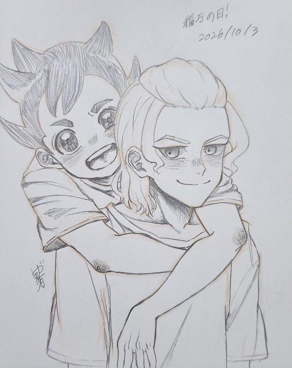 yui310_'s tweet photo. 稲万の日！ https://t.co/2mq3N3VuAV