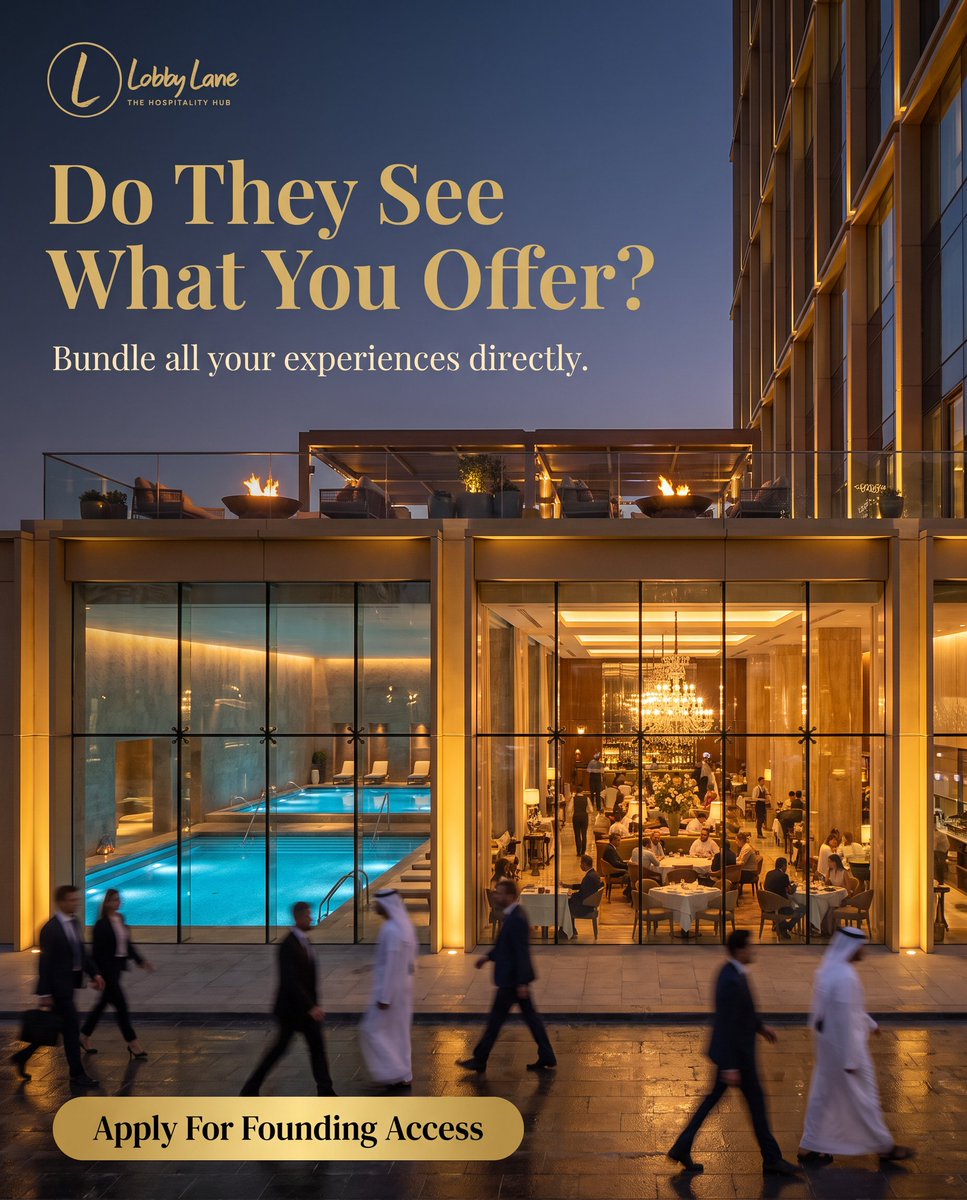 Lobby_Lane's tweet photo. Your business may offer more than people realize. The question is: can they discover it?
#Hospitality #HotelBusiness #BusinessGrowth #HospitalityMarketing #LobbyLane https://t.co/0dQIdEjVcp