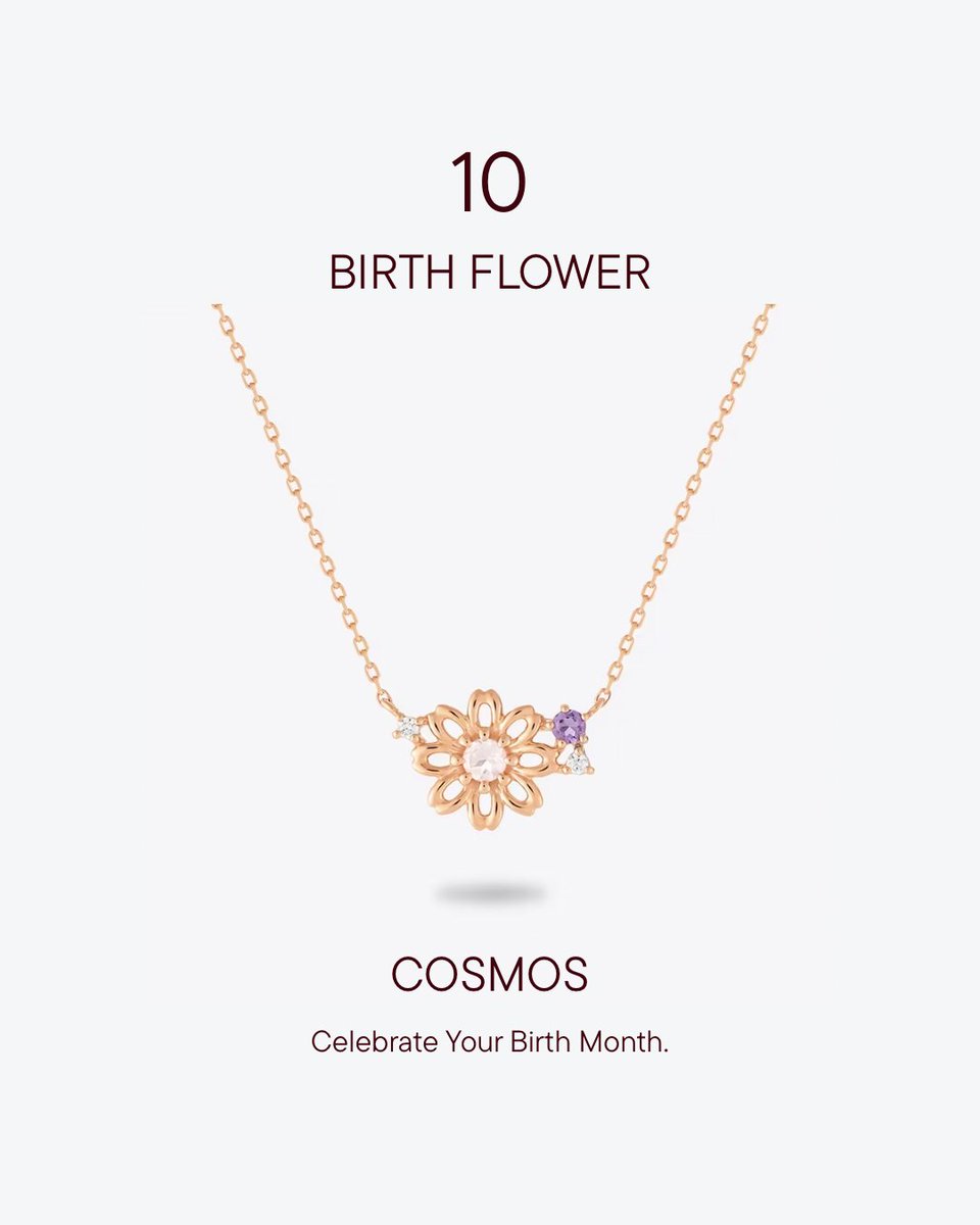 Canal4_official's tweet photo. 【OCTOBER BIRTH FLOWER】
10月の誕生花、コスモスをモチーフのジュエリー。
可憐に咲く花の姿を繊細に表現しました。

10月生まれの方へのギフトや
自分へのご褒美にもおすすめです。

▷https://t.co/aYQTZDZUBJ

#カナルヨンドシー #10月誕生花 #誕生日ギフト
#ご褒美ジュエリー #フラワーモチーフ https://t.co/Vqd2JDlSQm