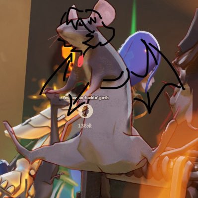Tiamird_'s tweet photo. #deadlockvalvefanart #mina #ratking rat mina………………sry https://t.co/lsJL5TCYmy
