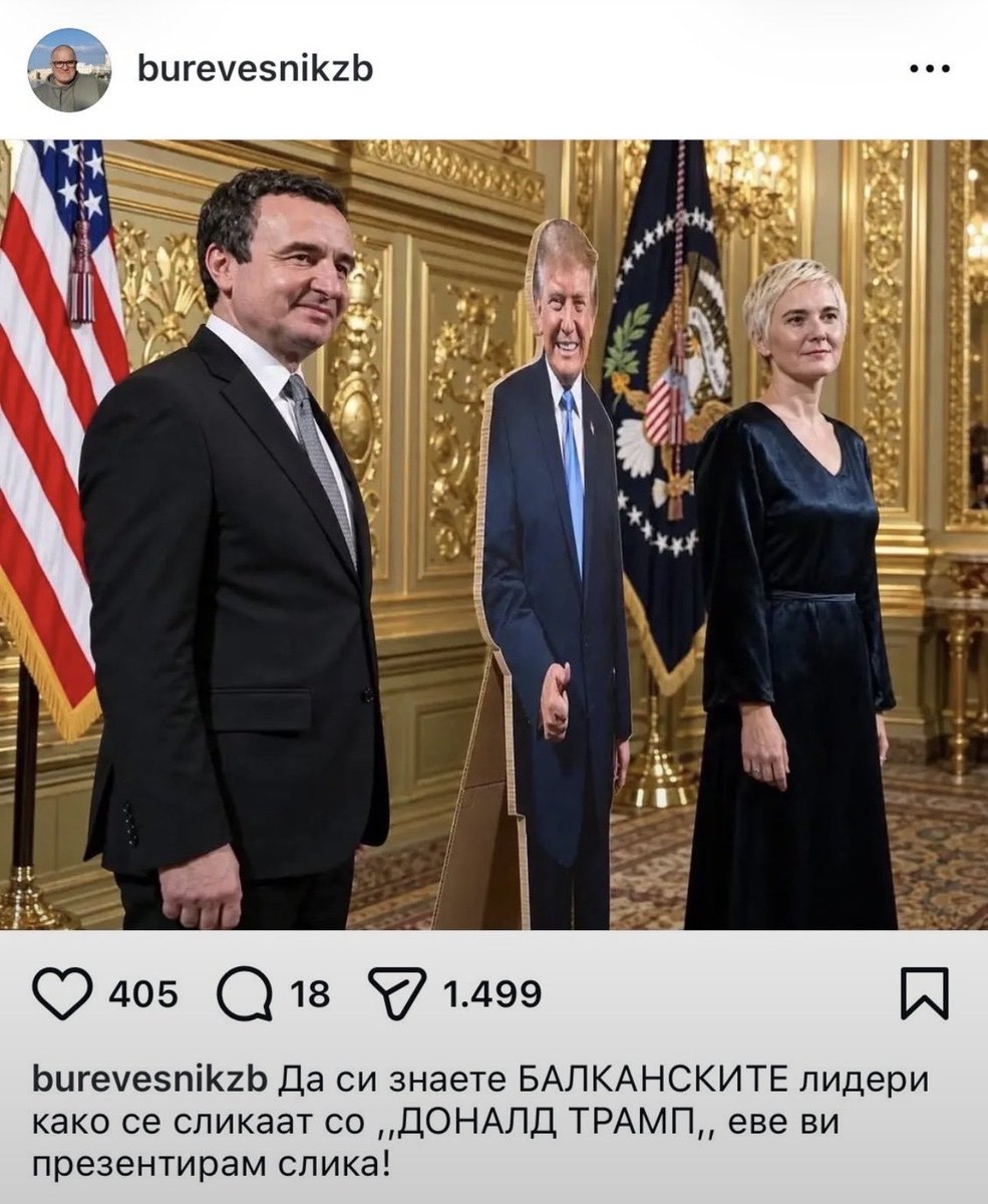 RisticMS's tweet photo. Jooooj blaaamaaa
Slikali se pored kartonskog Trampa, pa se hvale susretom 😂😂😂😂😂
Kuku, kakav debakl 😂 https://t.co/EJM6KMItKP