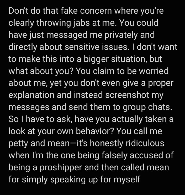 AnhLninh59014's tweet photo. Instead of apologizing or explaining. Can I ask everyone, in a situation like this, am I still supposed to just stay happy and let it go lol? https://t.co/sGsVOSeluw