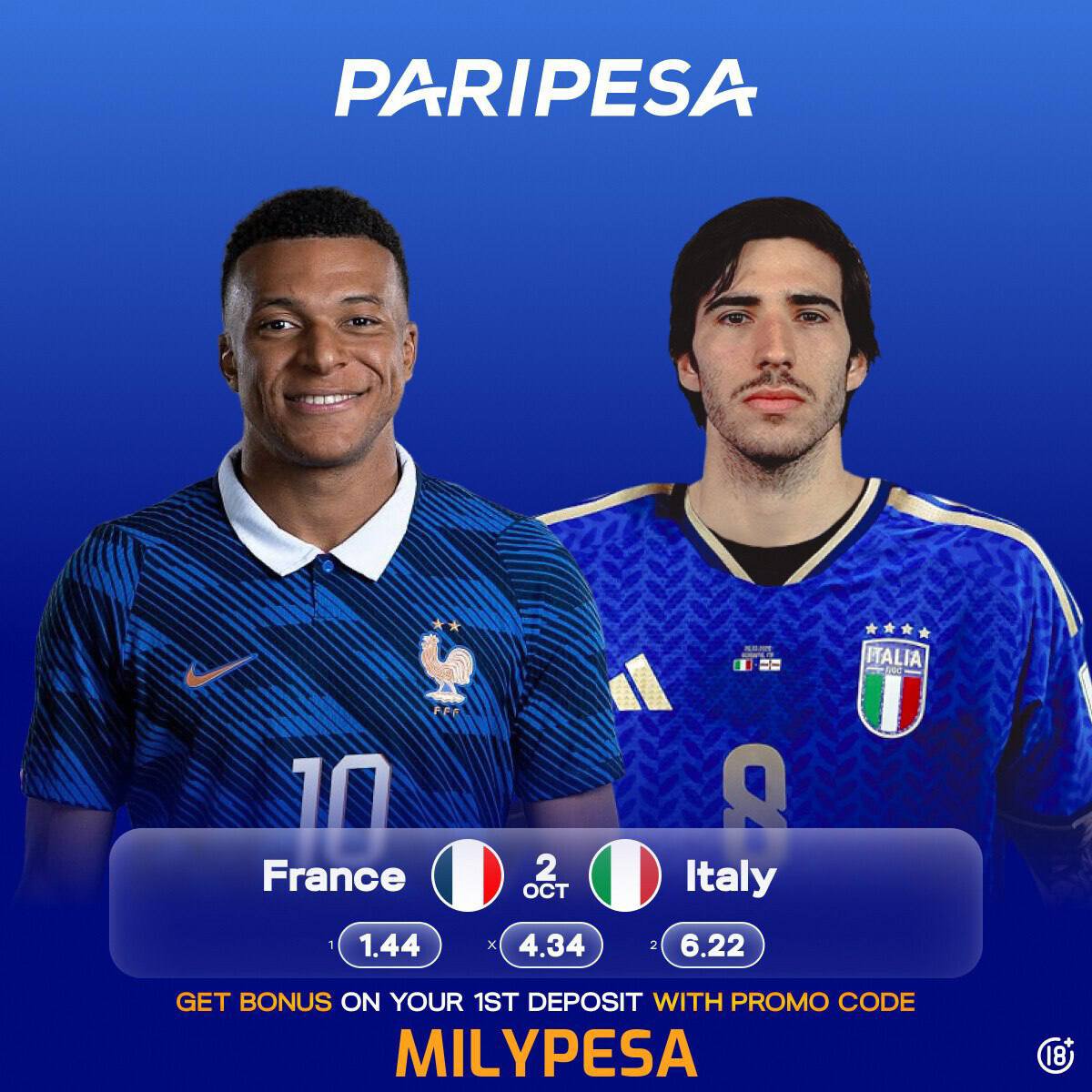 Emilyly01's tweet photo. BET OF THE DAY ON PARIPESA🚀

10 ODDS : S6FZX  3KFZX

7ZFZX  NUFZX

Register👇
https://t.co/n13TsrvfOy
app⏩️ https://t.co/2GqJANZVlW

✅Use promo code MILYPESA to receive your welcome bonus up to N230,000

@BoomQueen_  @ShegunFunmiTips @suretips_x @bettinghubgames @ms__finest https://t.co/OzVPOll3sI