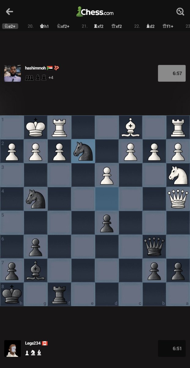 emmanuellega1's tweet photo. I can think of only 2 ways of check mate 😂 https://t.co/yz5GdVwftG