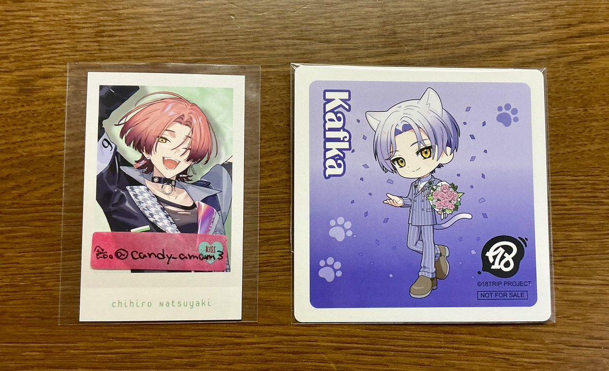 candy_amam3's tweet photo. 【交換】エイトリ 18TRIP まねきねこ コースター

譲▶︎可不可
求▶︎宗氏

※身内代理投稿になります。
※郵送のみ

検索からでもお気軽にお声掛け下さい。
よろしくお願いいたします。 https://t.co/qSRVGjA46d
