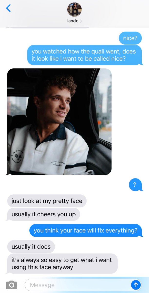 holicitrus's tweet photo. landoscar few tweets au

cheer you up with my pretty face https://t.co/2YY2aENDRc