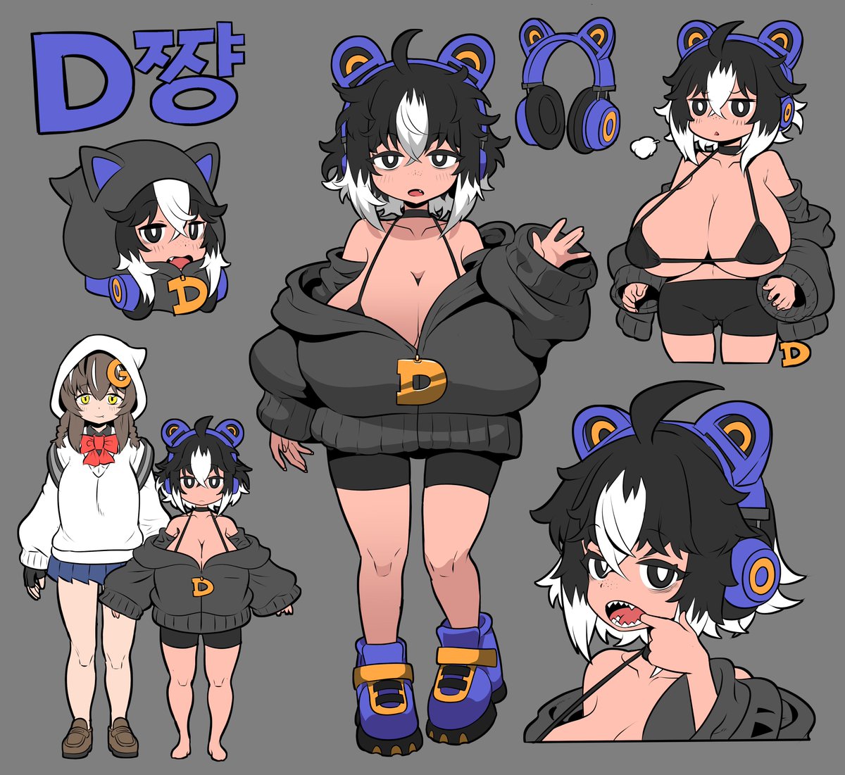 Trans_G34's tweet photo. G쨩의 파생 캐릭터 D쨩
Designed by.マツダユウスケ(@mazdanakanohito )
아직 디자인 정도만 정해진 정도고, 관계성은 미정! https://t.co/DpCvw6Pqgy