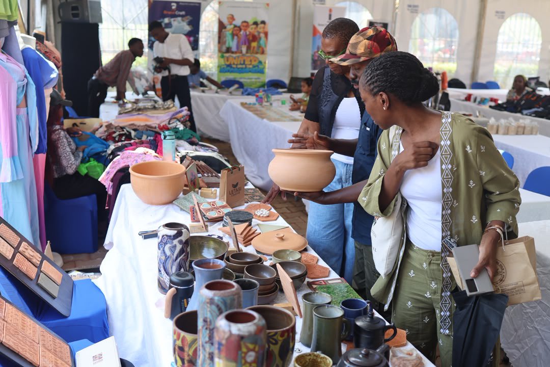 UGPearlMarket's tweet photo. The Resident Representative @UNDPUganda passed by to support Ugandan local innovators . #PearlMarketplace https://t.co/BhpEurbany