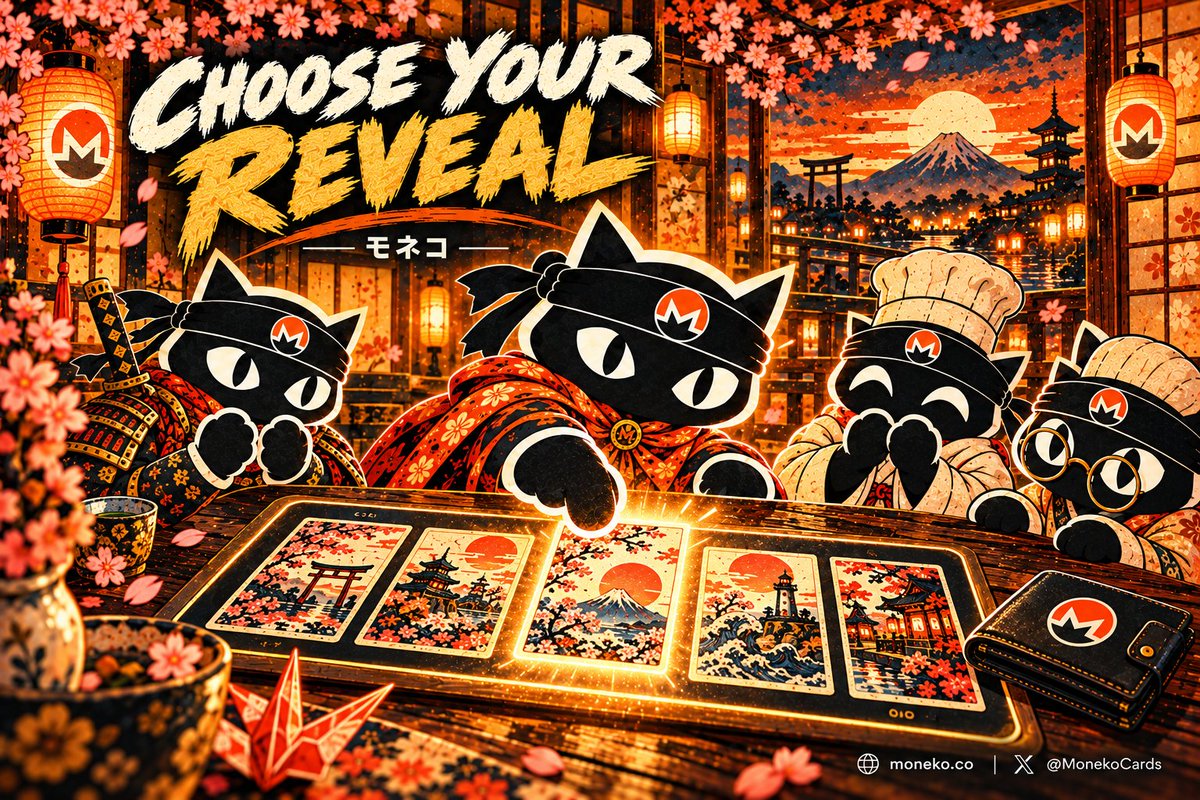 MonekoCards's tweet photo. “Reveal my Moneko.”

Now THAT is a reveal he can get behind. 🐾

Choose your traits.
Discover your rarity.
Download your card.
Share it if you like.

Moneko decides what goes on the timeline.

https://t.co/4x9XYidIvU
$MONEKO https://t.co/m3GAAujDe5