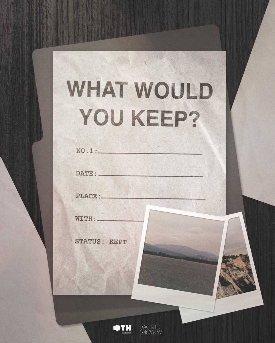 OnTheHorizonEnt's tweet photo. WHAT WOULD YOU KEEP?
ถ้าเลือกเก็บไว้ได้หนึ่งความทรงจำ
คุณจะเลือกช่วงเวลาไหน?
NO. 1: ______
DATE: ______
PLACE: ______
WITH: ______
STATUS: KEPT.
#UntilWe_MeetAgain
#EP02_HOWIFEEL
#JackieJackrin
#OTH_Ent
#OnTheHorizon https://t.co/cmKToyZkj8