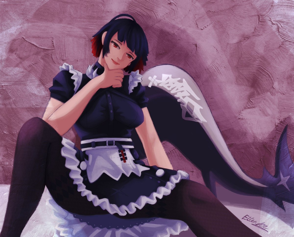 Sassan12l's tweet photo. Ellen Joe. ZZZ 

#zzzeroIllustration #zzzero #ellenjoe #fanart #ilustration #vgenartist #opencommision #zzzfanart #artmoots https://t.co/WEo8Xw8oxw