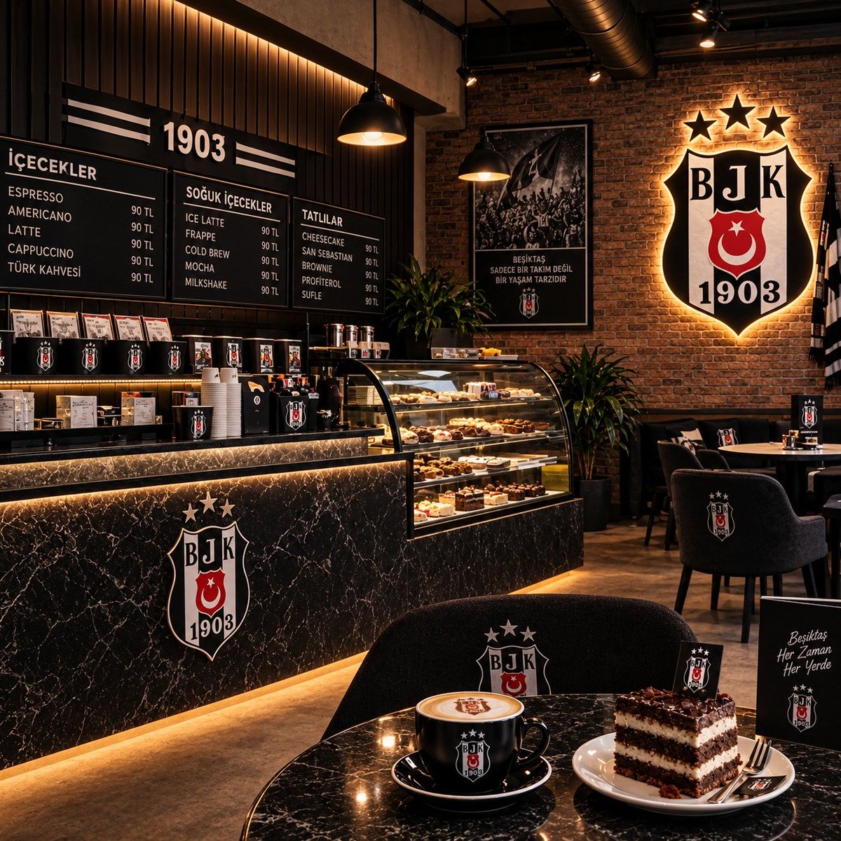 pusholder's tweet photo. Beşiktaş, kafe açacak. https://t.co/rzyQYO1Y05