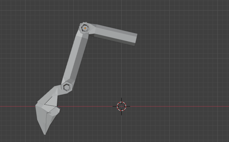 ka_suhitori's tweet photo. 今、Blenderで遊んでいるんですけど、これってちゃんとアームに見えますかね？
#Blender https://t.co/UvKT7Owlk3
